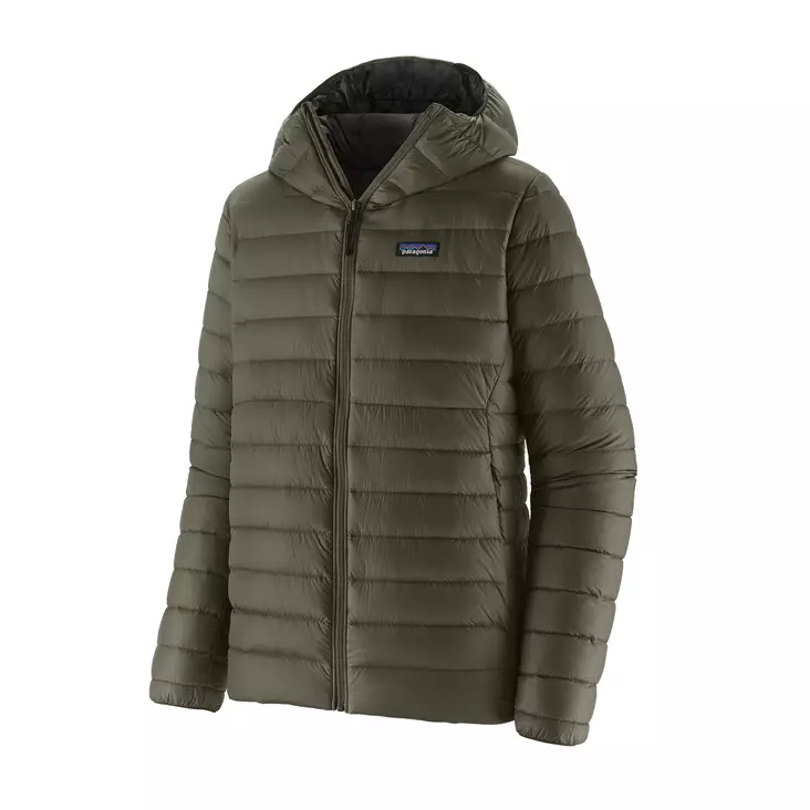 Patagonia Ms Down Sweater Hoody Basin Green - Dunjakker herrer - 195699954311 - 1