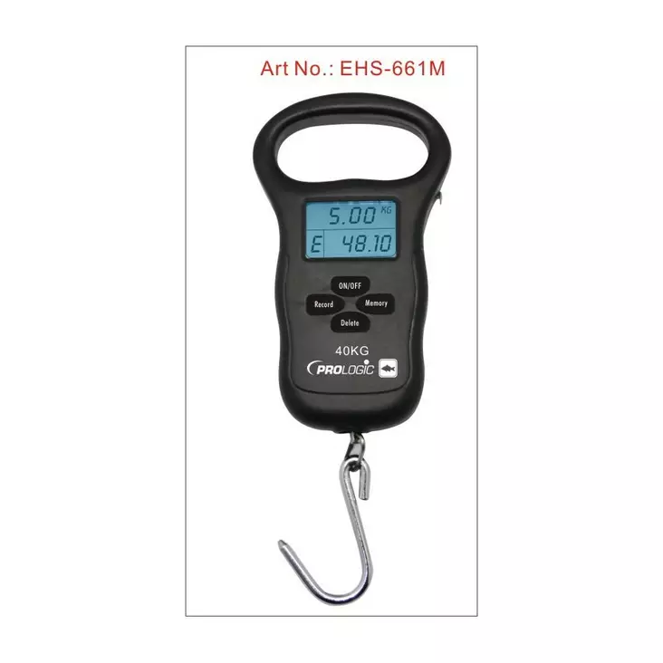 Prologic Commander Digital Scale 40kg - Vekter, veiestenger & tripoder - 5706301473431 - 1