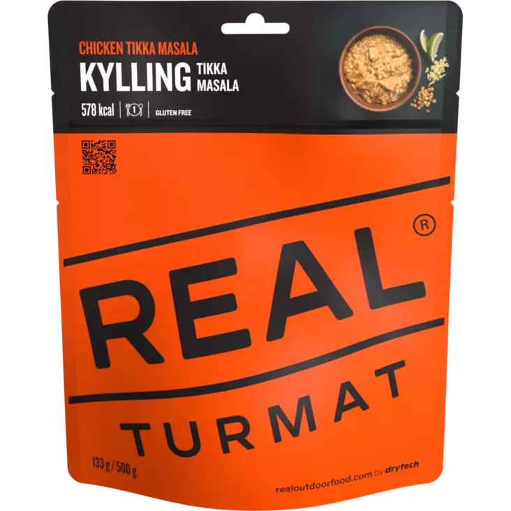 Real Turmat Chicken Tikka Masala - Campingmatte - 7036480052331 - 2