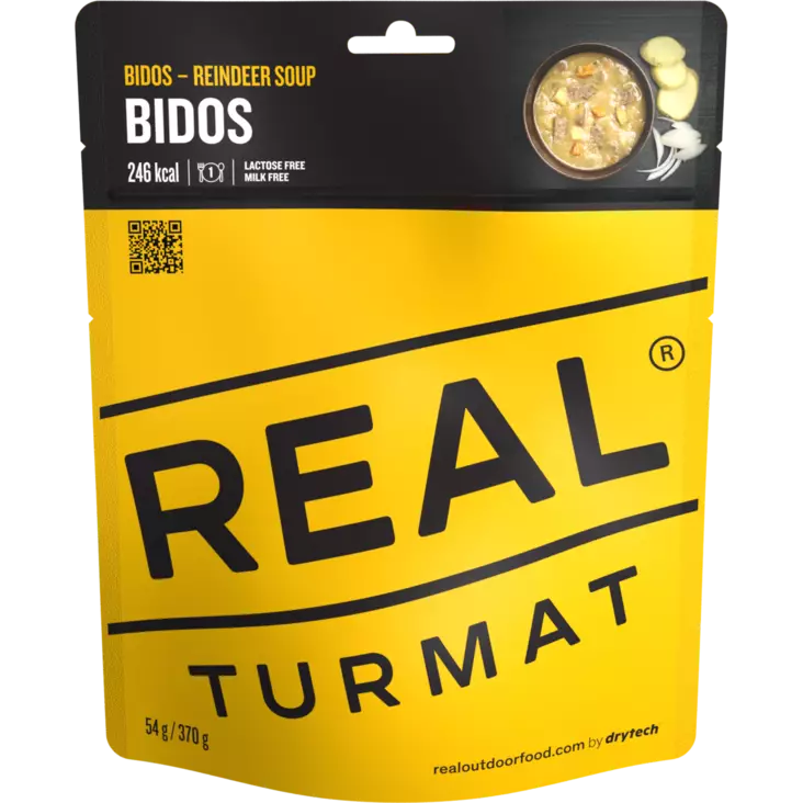 Real Turmat Reindeer Soup - Campingmatte - 7036480053321 - 2