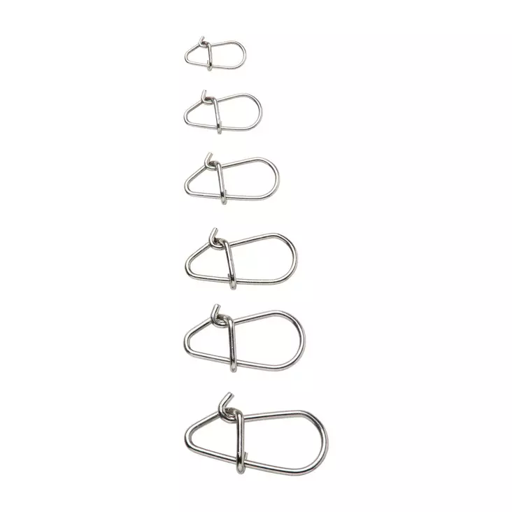 Savage Gear Salt Round Snaps XXXS - Låser, klips & splittringer - 5706301773241 - 1