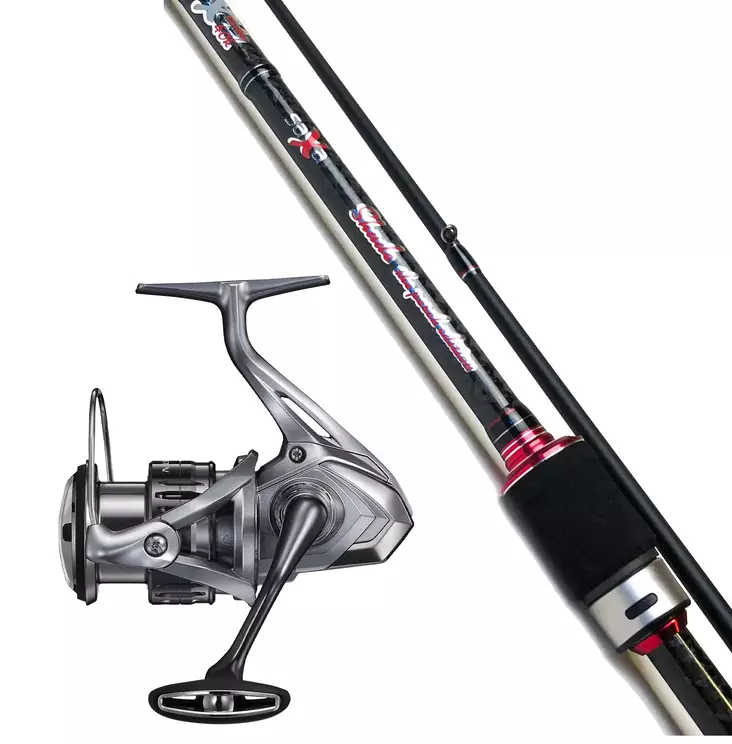 Saxa Shade G2 Perch 7'3'' & Shimano Nasci 1000 - Saxa-haspelstang - 118020001B1 - 1