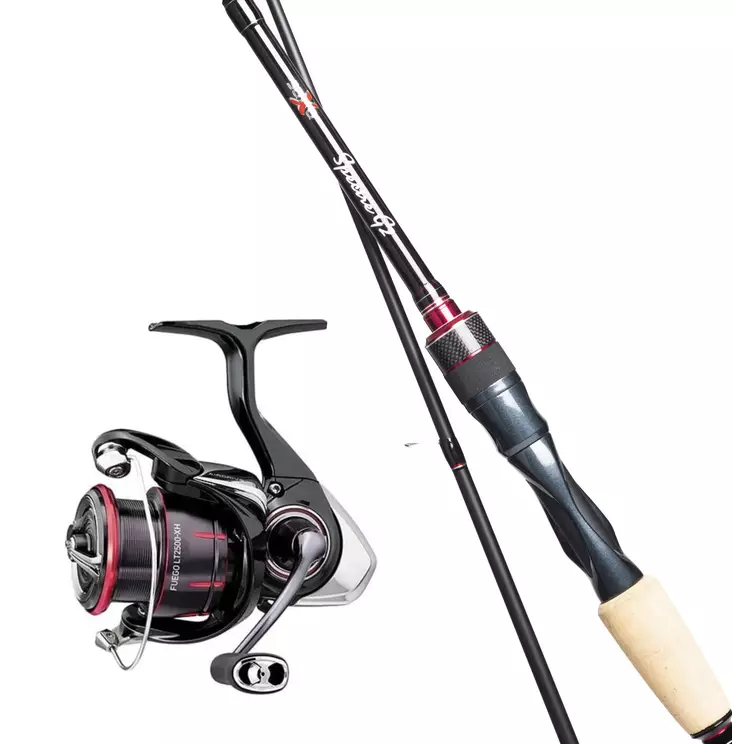 Saxa Spectre G2 7'1'' 10-30g & Daiwa Fuego 23 LT 2500 - Jiggsett for abbor og gjørs - 6438407006693F1 - 1