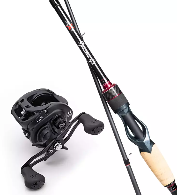 Saxa Spectre G2 8' 50-120g & Daiwa Tatula HD 200 - Kraftige fiskesett for gjeddefiske - 6438407006754C1 - 1