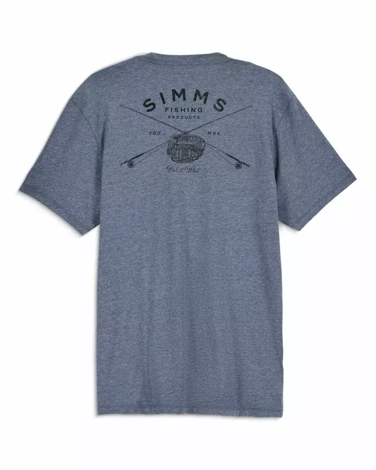 Simms Classic Tackle T-Shirt Athletic Heather - T-skjorter herre - 694264711811 - 1