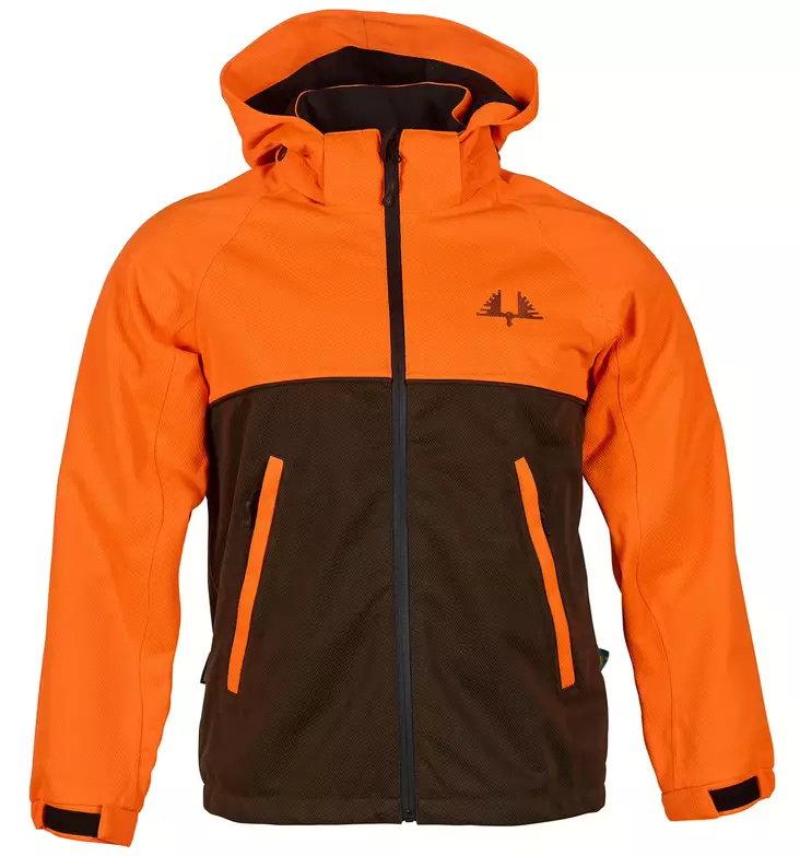 Swedteam Ridge Junior 2.0 Jacket Orange/Green - Barnas jaktklær - 7330144042691 - 1