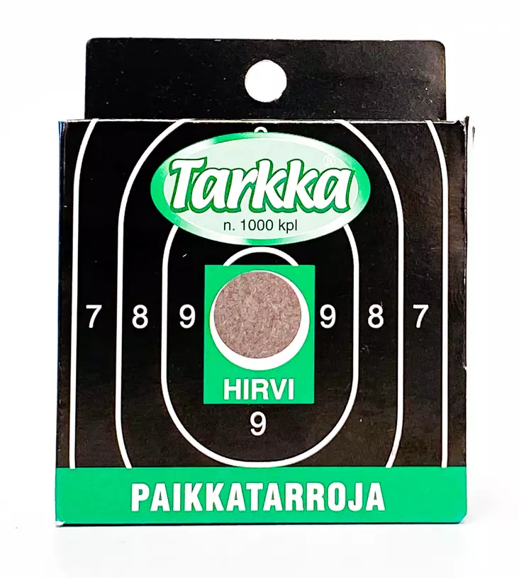 Tarkka Paikkatarra 16mm Hirvi - Plastklistremerker - 6410362412351 - 1