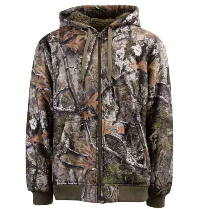 TrueTimber High Pile FZ Hoodie Atera L - Jegertrøyer - 196791119141 - 1