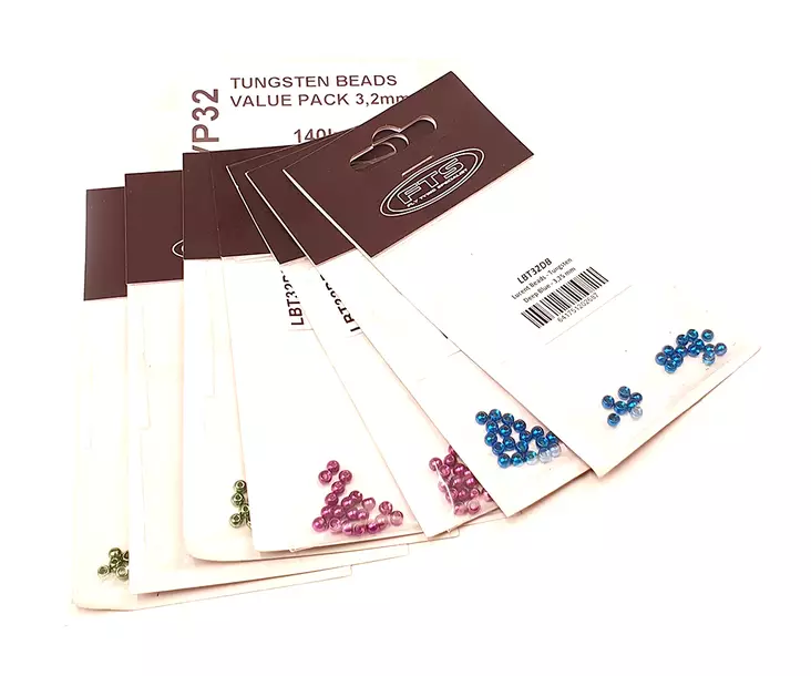 Tungsten Beads Value Pack - Wolframshode - 4020020071 - 1
