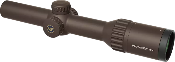 Vector Optics Continental x6 1-6x24 Coyote FDE HD SFP Hunting Scope - Andre kikkertsikter - 6976386122091 - 1
