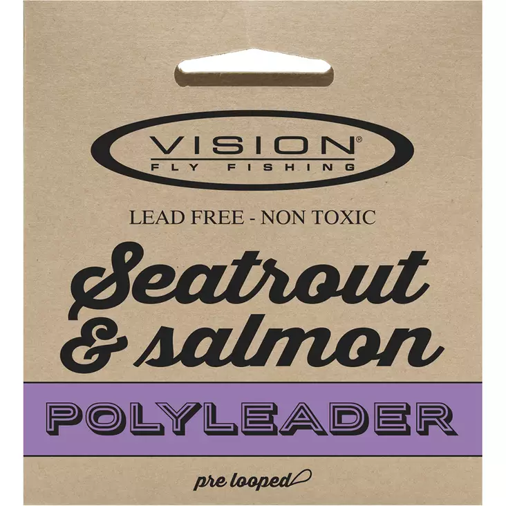 Vision Polyleader Salmon & Seatrout 10' - Polyleader-fortommer - 6417512300841 - 2