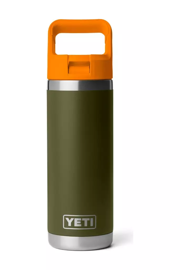 RAMBLER 18 OZ C STRAW BOTTLE OLIVE/KCO - Termosflasker og -krus - 888830642191 - 1