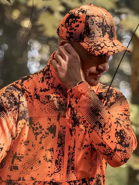 Alaska Hunter Cap BlindTech Blaze blur - Jegerens hodeplagg - 6438347063282 - 2