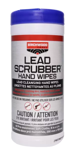 Birchwood Lead Scrubber Hand Wipes - Andre våpenvedlikeholdsprodukter - 029057324402 - 1