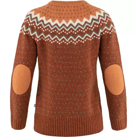 Fjällräven Övik Knit Sweater W Autumn Leaf-Desert Brown - Skjorter - 7323450800222 - 2