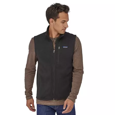 Patagonia Ms Better Sweater Vest Black - Mellomjakker - 192964027152 - 2