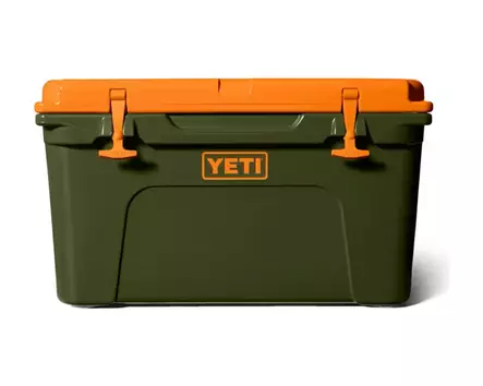 YETI TUNDRA 45 OLIVE/KING CRAB ORANGE - Kjølebager og kjølebokser - 888830630792 - 1