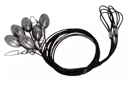 Zink Texas Rig 54" 6 OZ 6 Pack - Lokkende bilder / -diagram - 082271001542 - 1