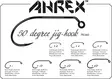 Ahrex PR360 50 Degree Jig Hook - Saltvannskroker - 655043957172 - 2