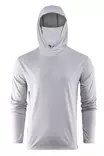 Grundens Tough Sun Masked Hoodie Mist - Skjorter - 0840316330572 - 1