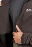 Jack Wolfskin Kolbenberg Hooded Full-Zip Jacket Peat - Mellomjakker - 4064886585262 - 5