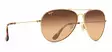 Maui Jim Mavericks - Gold Titanium Frame with HCL Bronze Lens - Plastlinser - 603429022112 - 1