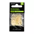 Mikado Method Feeder Pellet Bands Heavy Transparent 3mm - Feederkoblinger, perler & stoppere - 5900637682912 - 1