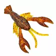Orka King Crab 5,5cm 4kpl - Krabbesluker og insektimitasjoner - 1730010052 - 1