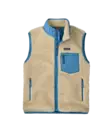 Patagonia M´s Classic Retro X Vest Dark Natural with Shore Blue - Mellomjakker - 198077803492 - 1