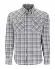 Simms Brackett Shirt Sterling Plaid - Skjorter - 694264669792 - 1