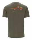 Simms Let It Fly T-Shirt Military Heather - T-skjorter herre - 694264678862 - 2