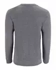 Simms Logo Shirt LS Athletic Heather - T-skjorter herre - 694264656662 - 2