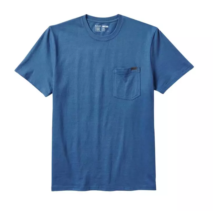 5.11 Elite S/S Tee Blue - Taktiske overdeler - 198900090082 - 1