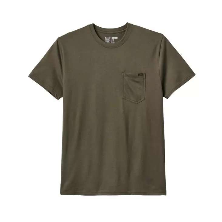 5.11 Elite S/S Tee Ranger Green - Taktiske overdeler - 888579973242 - 1
