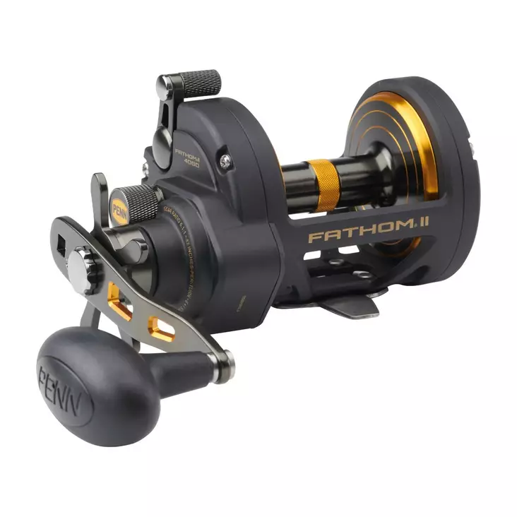 Penn Fathom II 40 Star Drag - Trolling- & spakbremsesneller - 031324046382 - 1