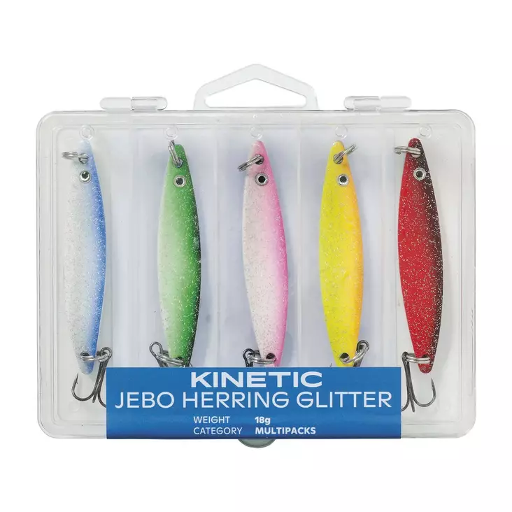 Kinetic Jebo Herring Glitter - Metall- & shore jigging-jigger - 5707461359672 - 1