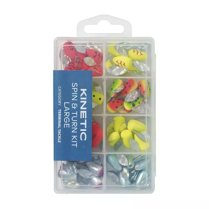 Kinetic Spin&Turn Kit M - Selvlysende deler & attraktorer - 5707461360302 - 1