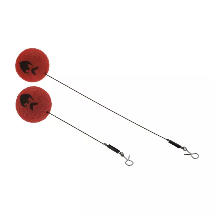 Westin Bait Poppers Ø17mm Red - Gjeddedupper & agnfiskrigger - 5707549519332 - 1