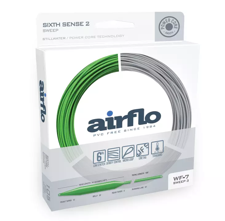 Airflo Sixth Sense 2 Sweep Sink3 - Synkespiss-liner - 614910118092 - 1