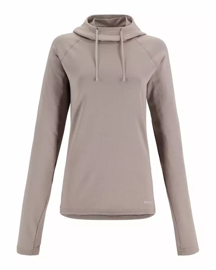 Simms Women's Heavyweight Baselayer Hoody Dolomite - Undertrøyer - 694264655672 - 2