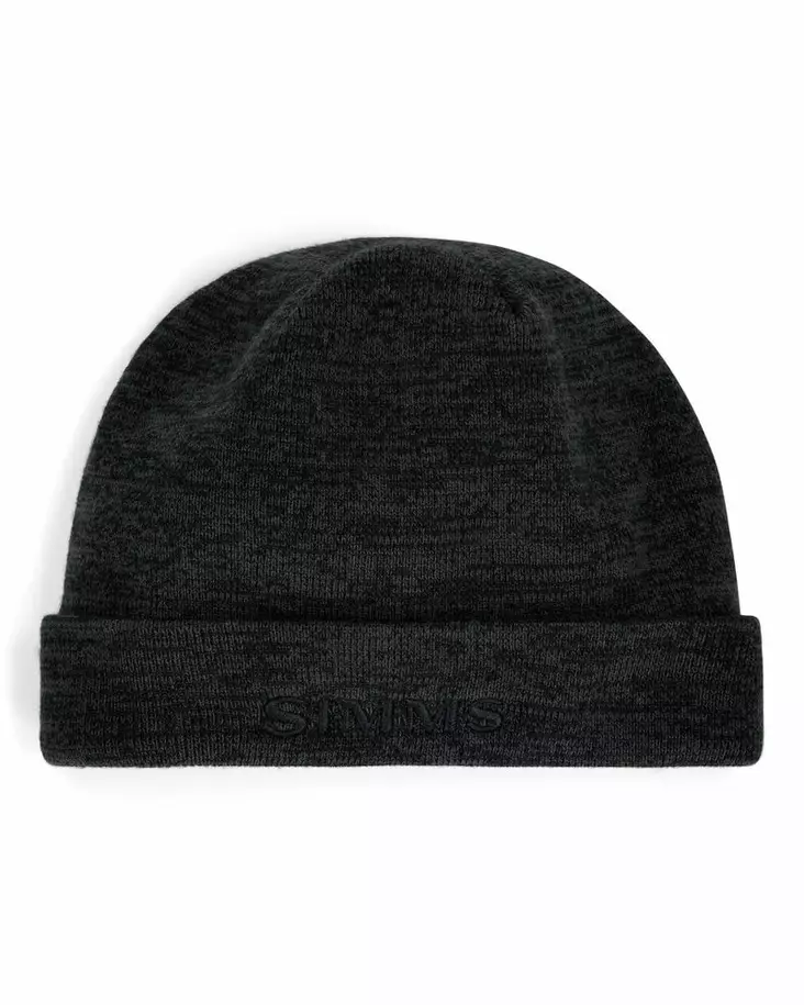 Simms Windstopper Beanie Charcoal Heather - Luer - 694264699942 - 2