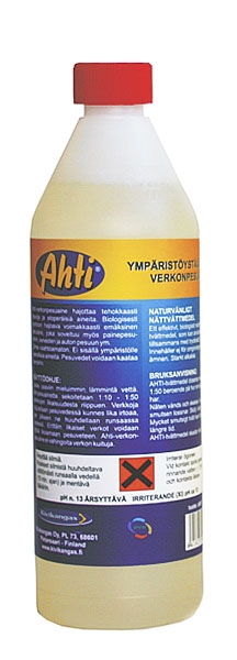 Ahtu Verkonpesuaine 1L Pullo - Tilbehør - 6418252000152 - 1