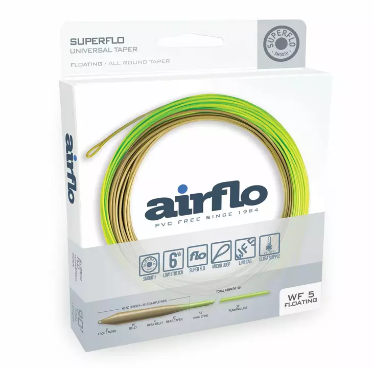 Airflo Superflo Universal Taper - Flytteliner - 614910117262 - 1