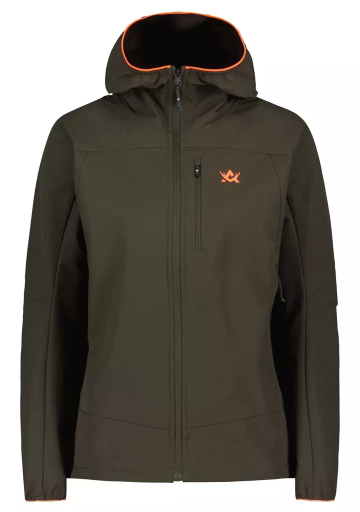 Alaska Chaser Womens Stretch Jacket Brown - Damejaktjakker - 6438347047312 - 1