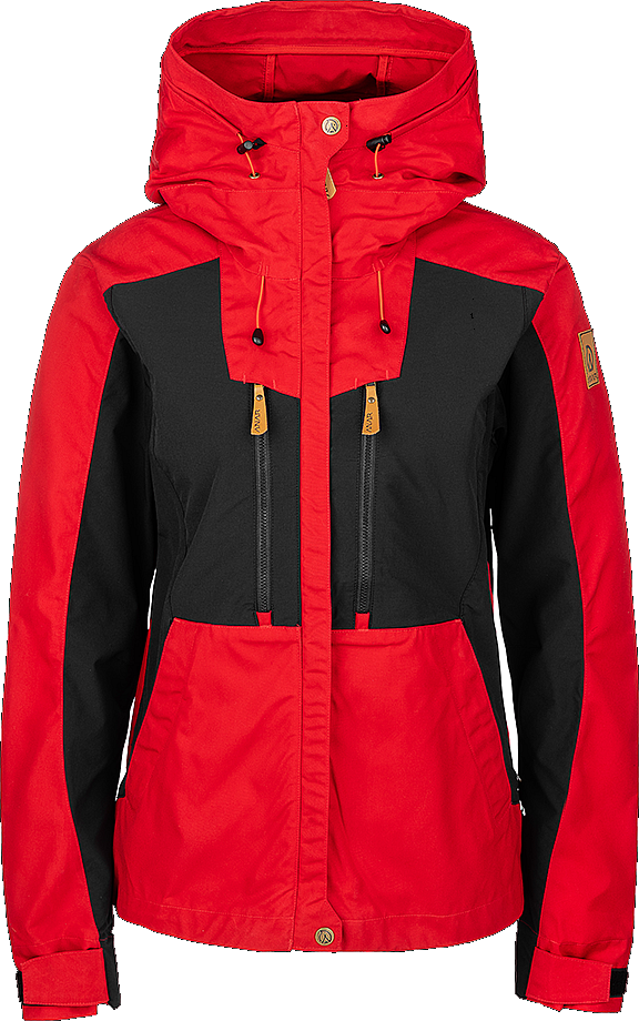 Anar Galda W´s Jacket Black/Red - Skalljakker damer - 6438014295442 - 1