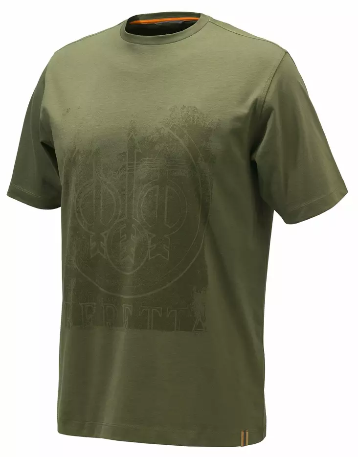 Beretta Logo T-Shirt Dark Olive - Jegertrøyer - 8051832531172 - 1