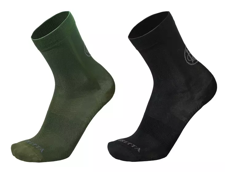 Beretta Short Shooting Socks B/G - Jegersokker - 8051832535002 - 1