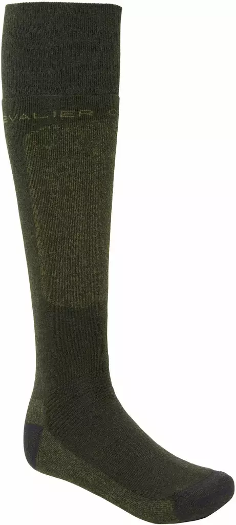 Chevalier High Boot Wool Socks Dark Green - Jegersokker - 808491139502 - 1