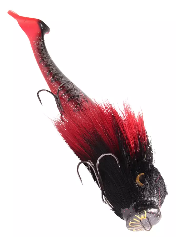 CWC Miuras Mouse Pig Shad 26cm 115g - Gummibeten for gjedde - 3400700992 - 1