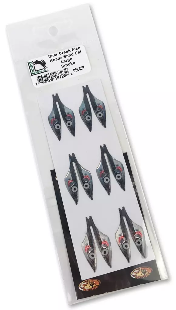 Fish Headz Sand Eel Smoke - Andre bindingstilbehør - 762820167232 - 1